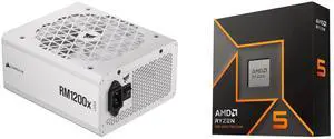 PSU CPU Combo -  Corsair CP-9020276-NA Bundle with  AMD 100-100001405WOF