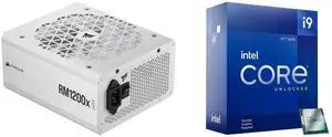 PSU CPU Combo -  Corsair CP-9020276-NA Bundle with  Intel BX8071512900KF