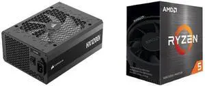 PSU CPU Combo -  Corsair CP-9020307-NA Bundle with  AMD 100-100001585BOX