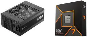 PSU CPU Combo -  Corsair CP-9020307-NA Bundle with  AMD 100-100001404WOF