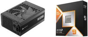 PSU CPU Combo -  Corsair CP-9020307-NA Bundle with  AMD 100-100001368WOF