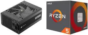PSU CPU Combo -  Corsair CP-9020309-NA Bundle with  AMD 100-100000644BOX