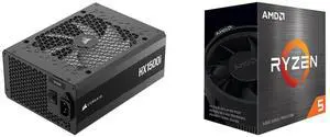 PSU CPU Combo -  Corsair CP-9020309-NA Bundle with  AMD 100-100000457BOX