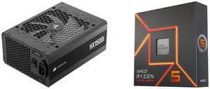 PSU CPU Combo -  Corsair CP-9020309-NA Bundle with  AMD 100-100000593WOF