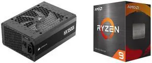 PSU CPU Combo -  Corsair CP-9020309-NA Bundle with  AMD 100-100000061WOF