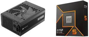 PSU CPU Combo -  Corsair CP-9020309-NA Bundle with  AMD 100-100001405WOF