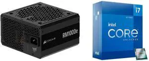 PSU CPU Combo -  Corsair CP-9020297-NA Bundle with  Intel BX8071512700K
