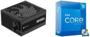 PSU CPU Combo -  Corsair CP-9020271-NA Bundle with  Intel BX8071512600K