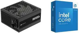 PSU CPU Combo -  Corsair CP-9020271-NA Bundle with  Intel BX8071514600K