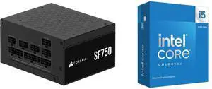 PSU CPU Combo -  Corsair CP-9020284-NA Bundle with  Intel BX8071514600KF