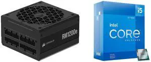 PSU CPU Combo -  Corsair CP-9020258-NA Bundle with  Intel BX8071512600KF