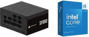 PSU CPU Combo -  Corsair CP-9020256-NA Bundle with  Intel BX8071514600KF