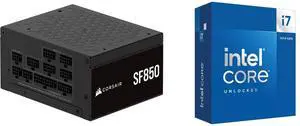 PSU CPU Combo -  Corsair CP-9020256-NA Bundle with  Intel BX8071514700K