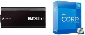 PSU CPU Combo -  Corsair CP-9020254-NA Bundle with  Intel BX8071512600K