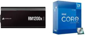 PSU CPU Combo -  Corsair CP-9020254-NA Bundle with  Intel BX8071512700K