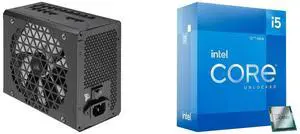 PSU CPU Combo -  Corsair CP-9020253-NA Bundle with  Intel BX8071512600K