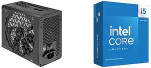PSU CPU Combo -  Corsair CP-9020253-NA Bundle with  Intel BX8071514600KF