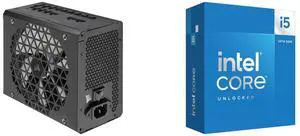 PSU CPU Combo -  Corsair CP-9020253-NA Bundle with  Intel BX8071514600K