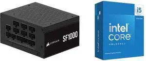 PSU CPU Combo -  Corsair CP-9020257-NA Bundle with  Intel BX8071514600KF