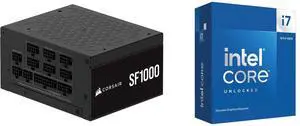 PSU CPU Combo -  Corsair CP-9020257-NA Bundle with  Intel BX8071514700KF