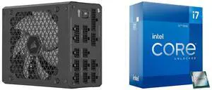 PSU CPU Combo -  Corsair CP-9020259-NA Bundle with  Intel BX8071512700K