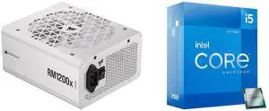 PSU CPU Combo -  Corsair CP-9020276-NA Bundle with  Intel BX8071512600K