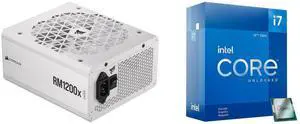 PSU CPU Combo -  Corsair CP-9020276-NA Bundle with  Intel BX8071512700KF