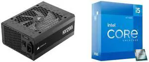 PSU CPU Combo -  Corsair CP-9020307-NA Bundle with  Intel BX8071512600K