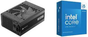 PSU CPU Combo -  Corsair CP-9020307-NA Bundle with  Intel BX8071514600KF