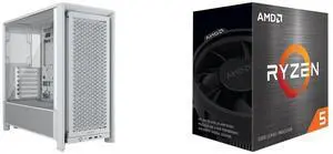 Computer Case CPU Combo -  Corsair CC-9011313-WW Bundle with  AMD 100-100000457BOX