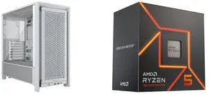 Computer Case CPU Combo -  Corsair CC-9011313-WW Bundle with  AMD 100-100001015BOX