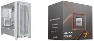 Computer Case CPU Combo -  Corsair CC-9011313-WW Bundle with  AMD 100-100001590BOX