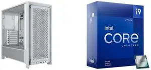 Computer Case CPU Combo -  Corsair CC-9011313-WW Bundle with  Intel BX8071512900KF