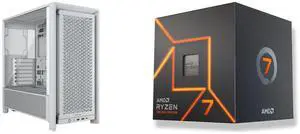 Computer Case CPU Combo -  Corsair CC-9011313-WW Bundle with  AMD 100-100000592BOX