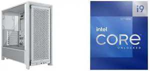 Computer Case CPU Combo -  Corsair CC-9011313-WW Bundle with  Intel BX8071512900K