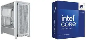 Computer Case CPU Combo -  Corsair CC-9011313-WW Bundle with  Intel BX8071514900KF