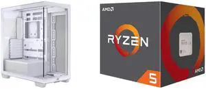 Computer Case CPU Combo -  Corsair CC-9011277-WW Bundle with  AMD 100-100000644BOX
