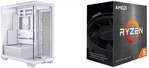 Computer Case CPU Combo -  Corsair CC-9011277-WW Bundle with  AMD 100-100000457BOX