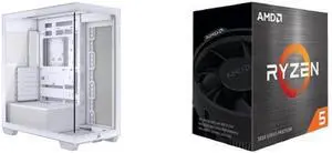 Computer Case CPU Combo -  Corsair CC-9011277-WW Bundle with  AMD 100-100001585BOX