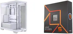 Computer Case CPU Combo -  Corsair CC-9011277-WW Bundle with  AMD 100-100000593WOF