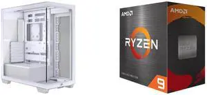 Computer Case CPU Combo -  Corsair CC-9011277-WW Bundle with  AMD 100-100001581WOF