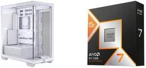 Computer Case CPU Combo -  Corsair CC-9011277-WW Bundle with  AMD 100-100001084WOF