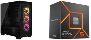Computer Case CPU Combo -  Corsair CC-9011278-WW Bundle with  AMD 100-100001015BOX