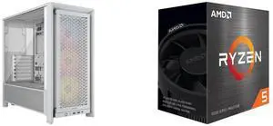Computer Case CPU Combo -  Corsair CC-9011297-WW Bundle with  AMD 100-100000457BOX