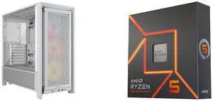 Computer Case CPU Combo -  Corsair CC-9011297-WW Bundle with  AMD 100-100000593WOF