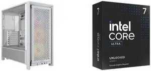Computer Case CPU Combo -  Corsair CC-9011297-WW Bundle with  Intel BX80768265KF