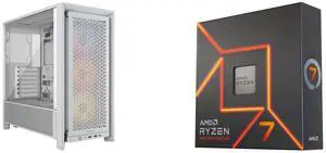 Computer Case CPU Combo -  Corsair CC-9011297-WW Bundle with  AMD 100-100000591WOF