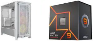 Computer Case CPU Combo -  Corsair CC-9011297-WW Bundle with  AMD 100-100000589WOF