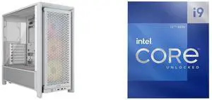 Computer Case CPU Combo -  Corsair CC-9011297-WW Bundle with  Intel BX8071512900K