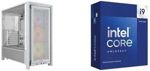 Computer Case CPU Combo -  Corsair CC-9011297-WW Bundle with  Intel BX8071514900KF